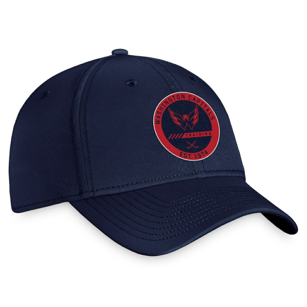 Washington Capitals Fanatics 2022 Authentic Pro Training Camp Flex Hat Navy