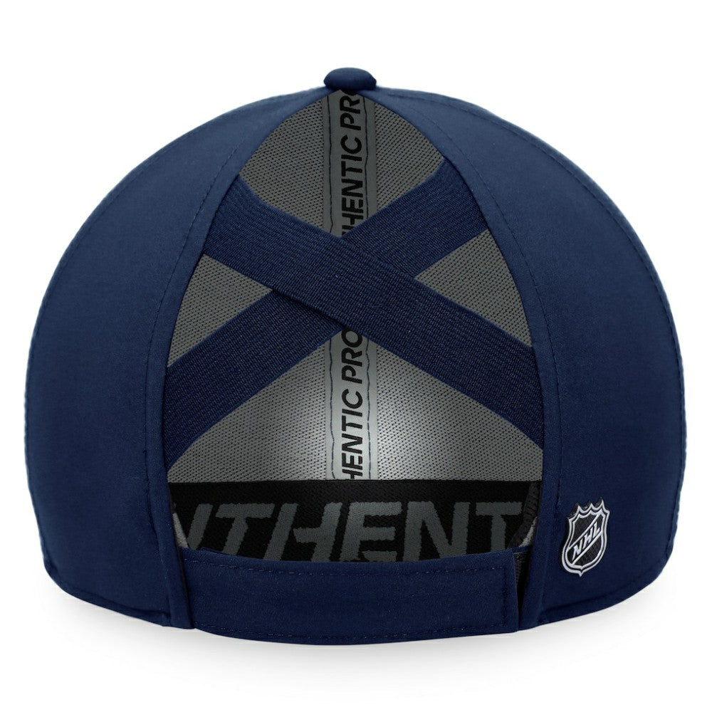 Seattle Kraken Fanatics Women's Authentic Pro Road Structured Adjustable Hat Deep Sea Blue