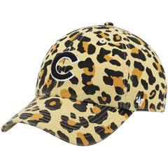 Chicago Cubs Women's Bagheera Cheetah Clean up Adjustable Hat Tan | 47 brand