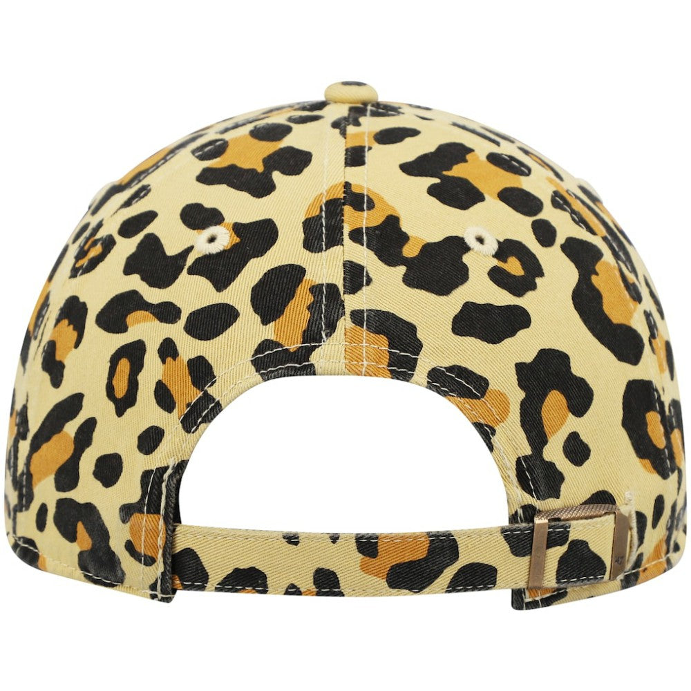 Chicago Cubs Women's Bagheera Cheetah Clean up Adjustable Hat Tan | 47 brand