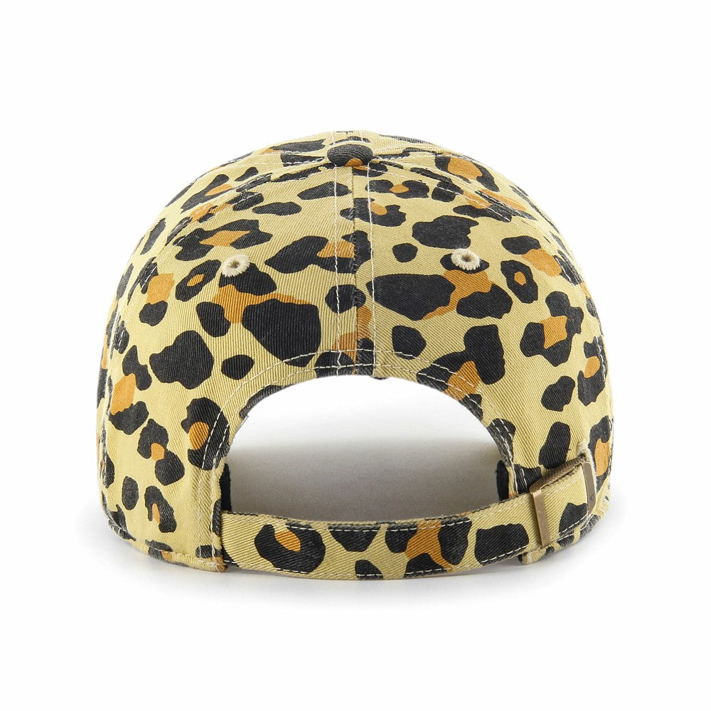 Miami Marlins Women's Bagheera Cheetah Clean up Adjustable Hat Tan | 47 brand