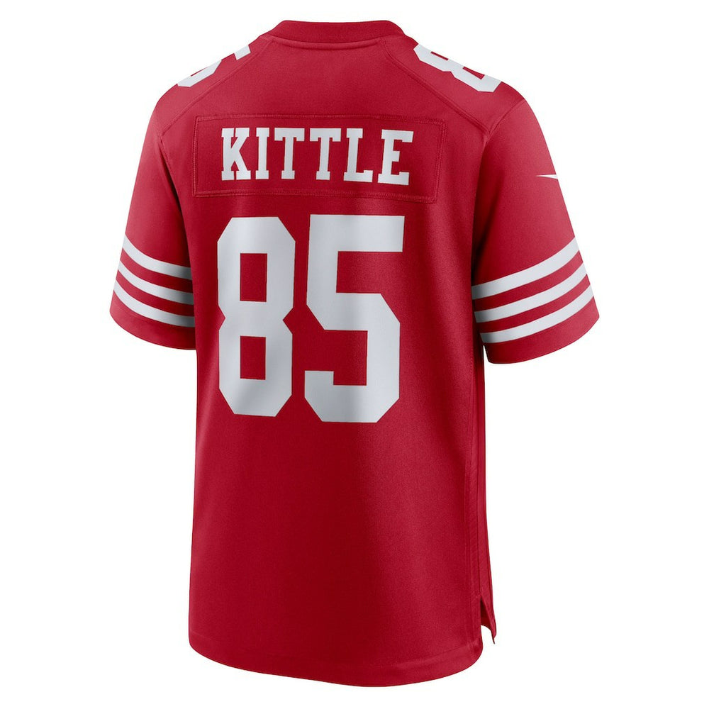 George Kittle San Francisco 49ers Team Game Jersey - Scarlet