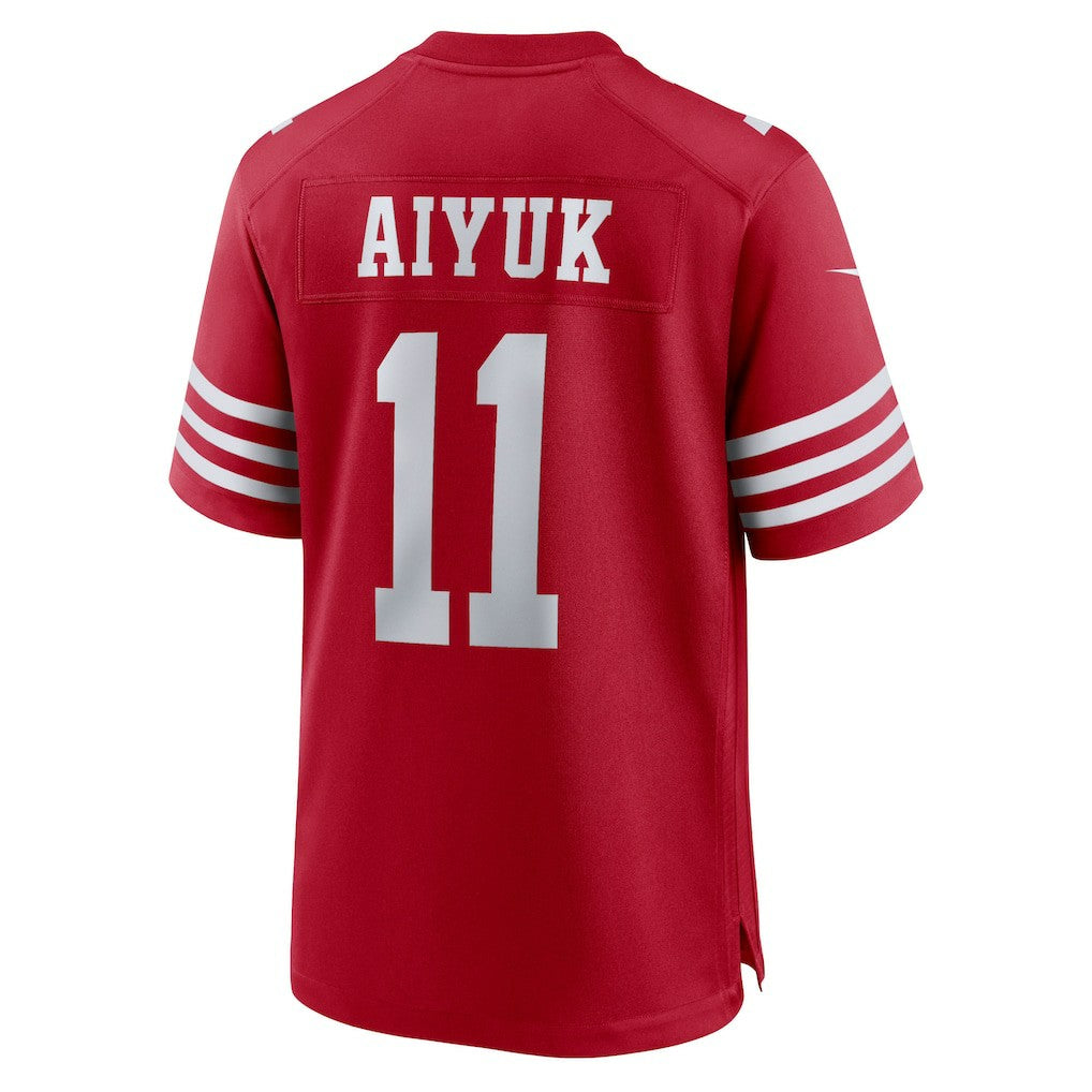 Brandon Aiyuk San Francisco 49ers Game Player Jersey - Scarlet