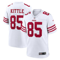 George Kittle San Francisco 49ers Team Game Jersey - White