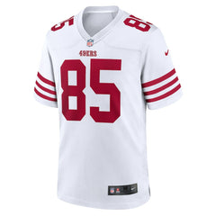 George Kittle San Francisco 49ers Team Game Jersey - White