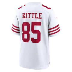 George Kittle San Francisco 49ers Team Game Jersey - White