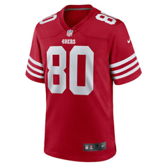 Jerry Rice San Francisco 49ers Retired Game Player Jersey - Scarlet