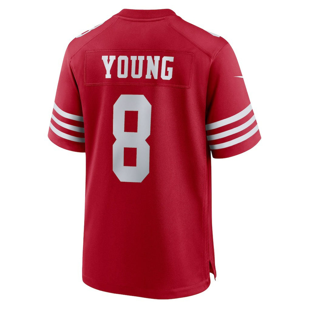 Steve Young San Francisco 49ers Retired Game Player Jersey - Scarlet