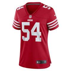 Fred Warner San Francisco 49ers Women's Game Player Jersey - Scarlet