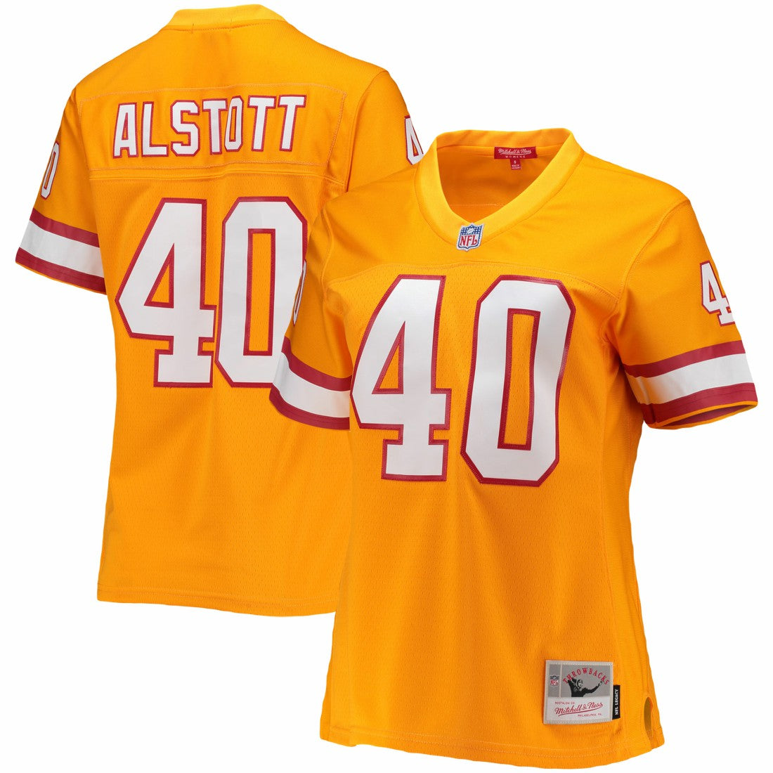 Mike Alstott Tampa Bay Buccaneers Women's Legacy Replica Player Jersey - Orange for sale