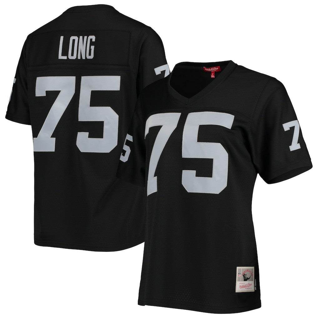 Howie Long Las Vegas Raiders Women's Legacy Replica Player Jersey - Black on sale