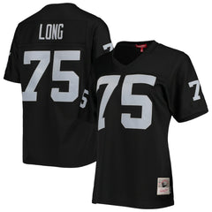 Howie Long Las Vegas Raiders Women's Legacy Replica Player Jersey - Black on sale