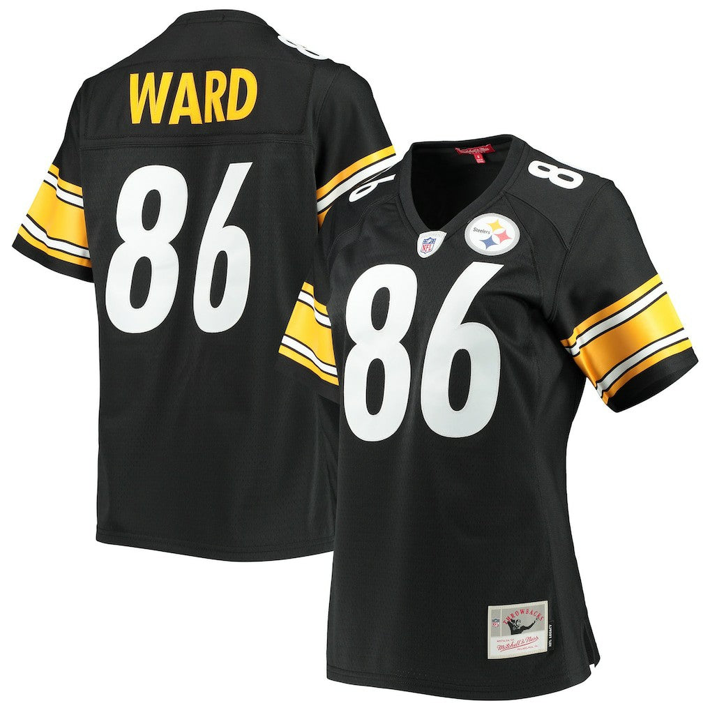 Hines Ward Pittsburgh Steelers Women's Legacy Replica Player Jersey - Black online