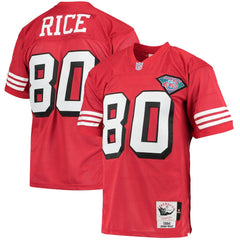 Jerry Rice San Francisco 49ers 1994 Authentic Throwback Retired Player Jersey - Scarlet outlet