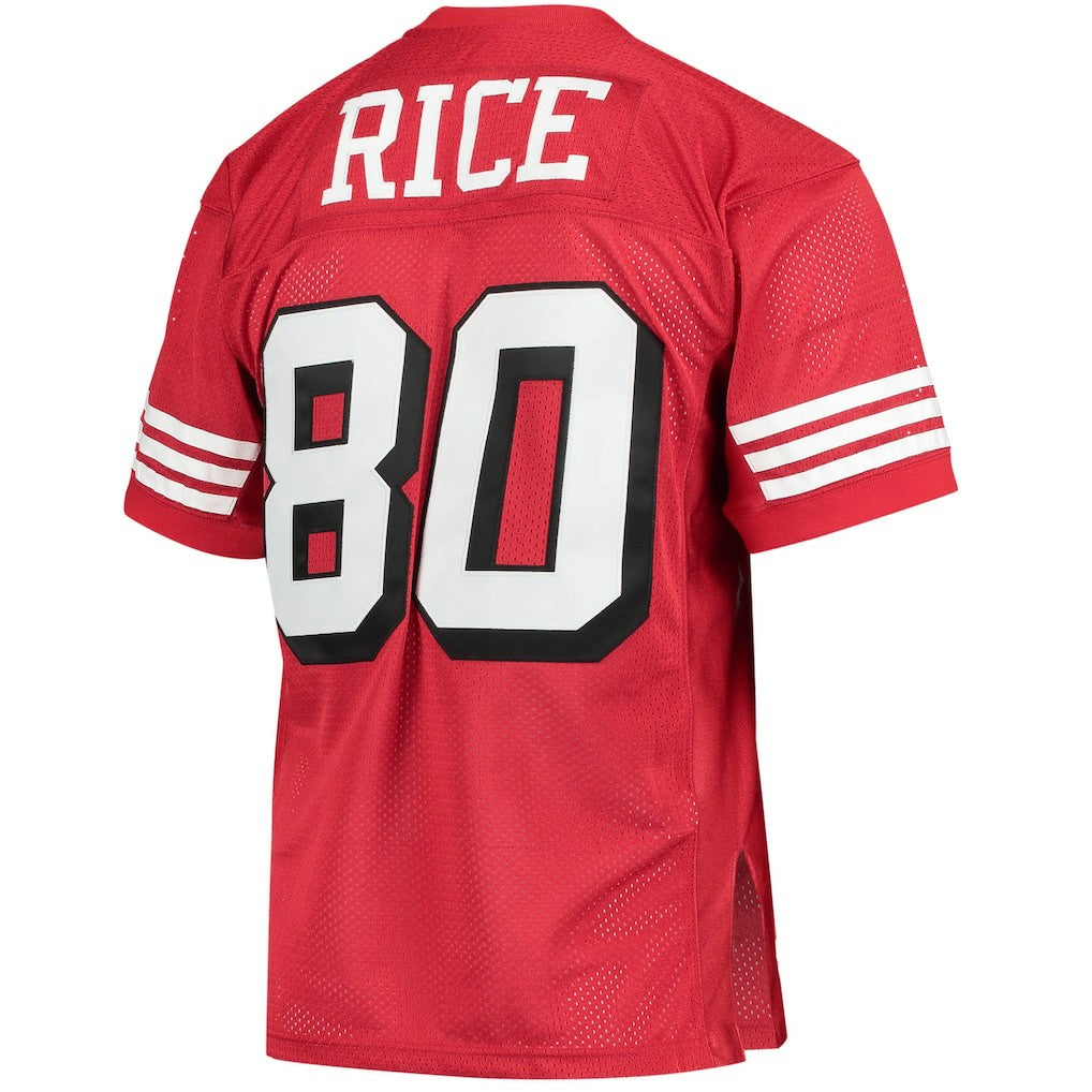Jerry Rice San Francisco 49ers 1994 Authentic Throwback Retired Player Jersey - Scarlet outlet