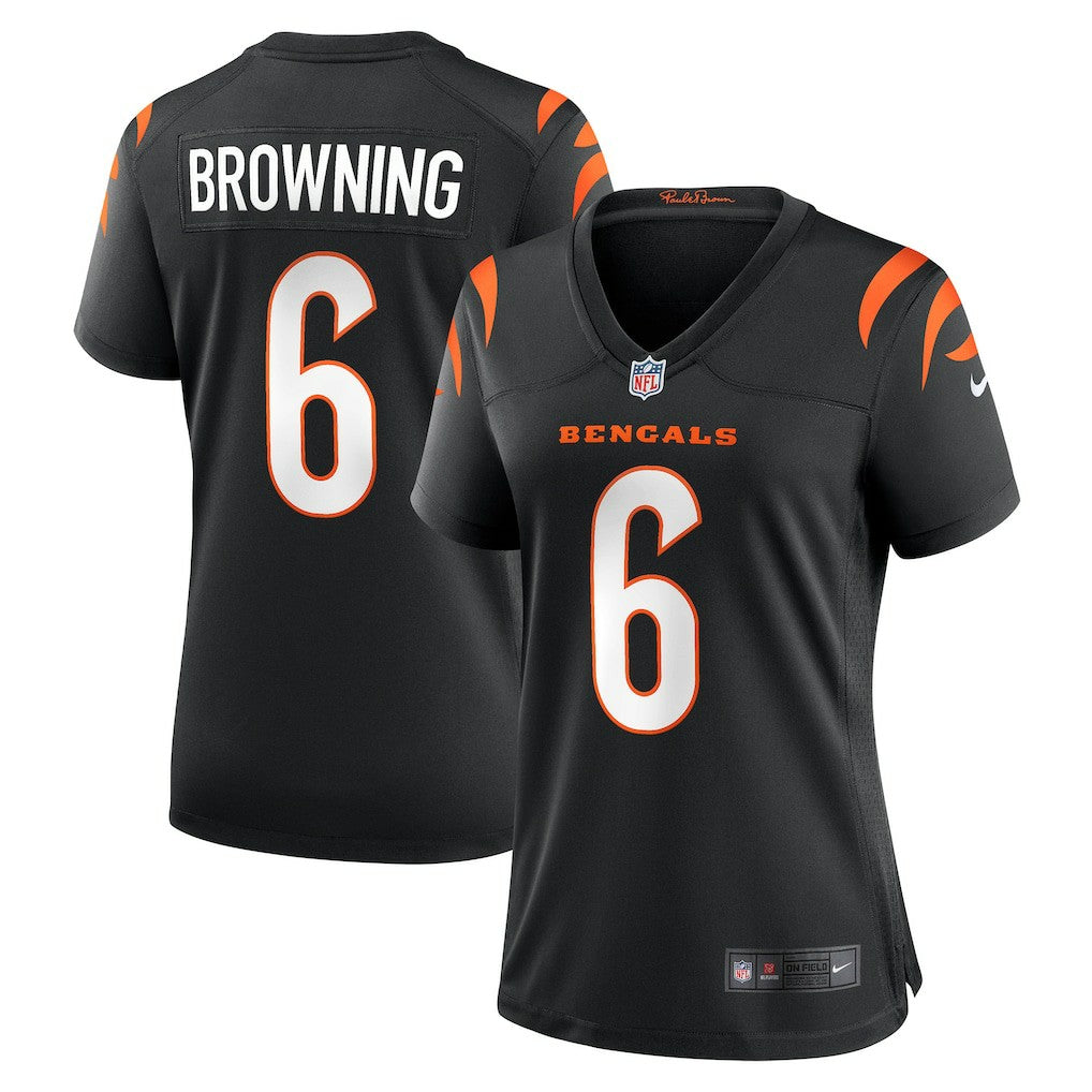 Jake Browning Cincinnati Bengals Women's Game Jersey - Black