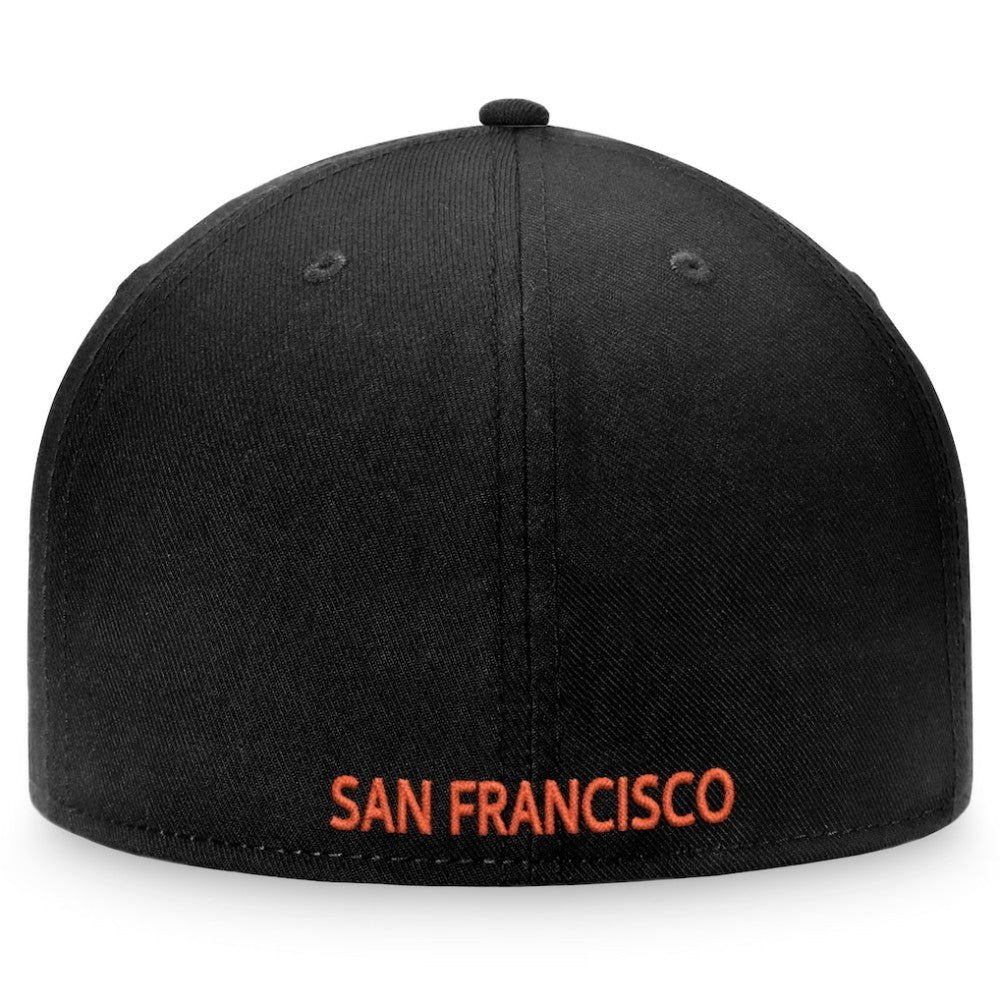 San Francisco Giants Iconic Team Patch Fitted Hat Black
