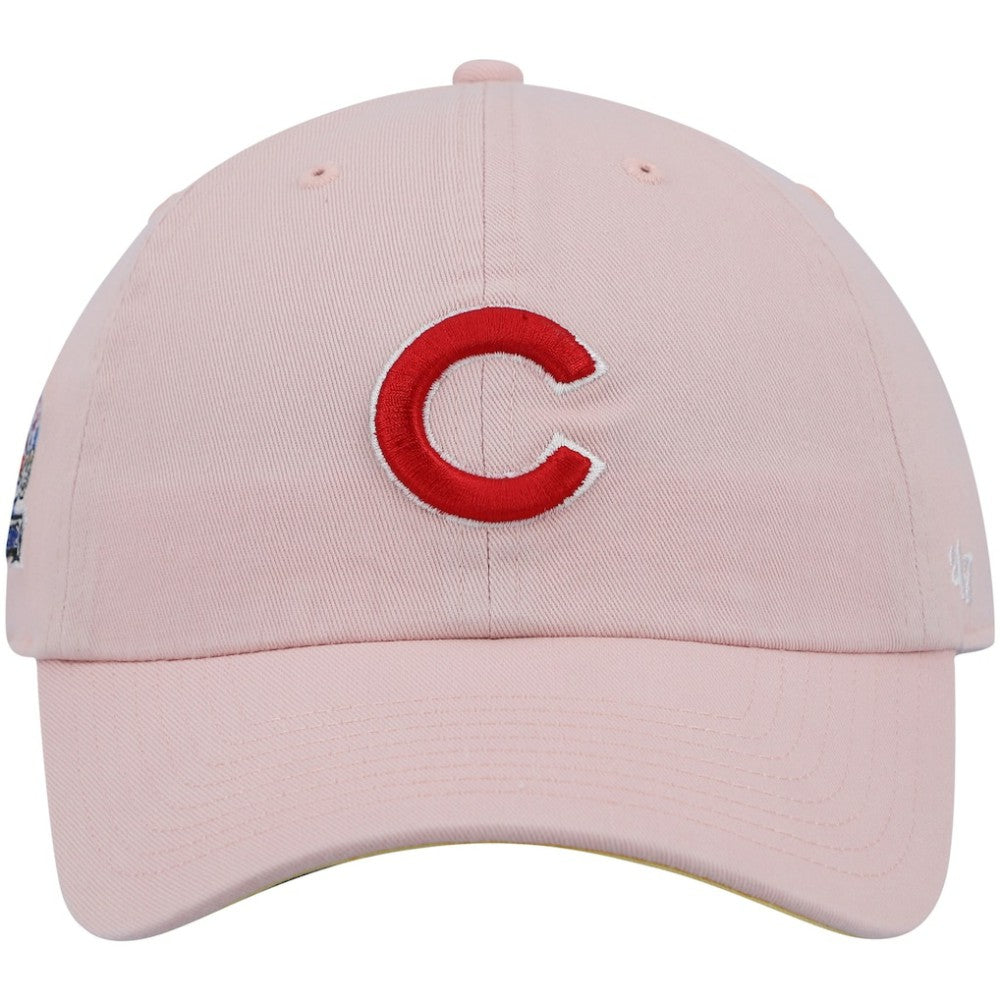 Chicago Cubs 1990 MLB All-Star Game Double Under Clean Up Adjustable Hat Pink | 47 brand