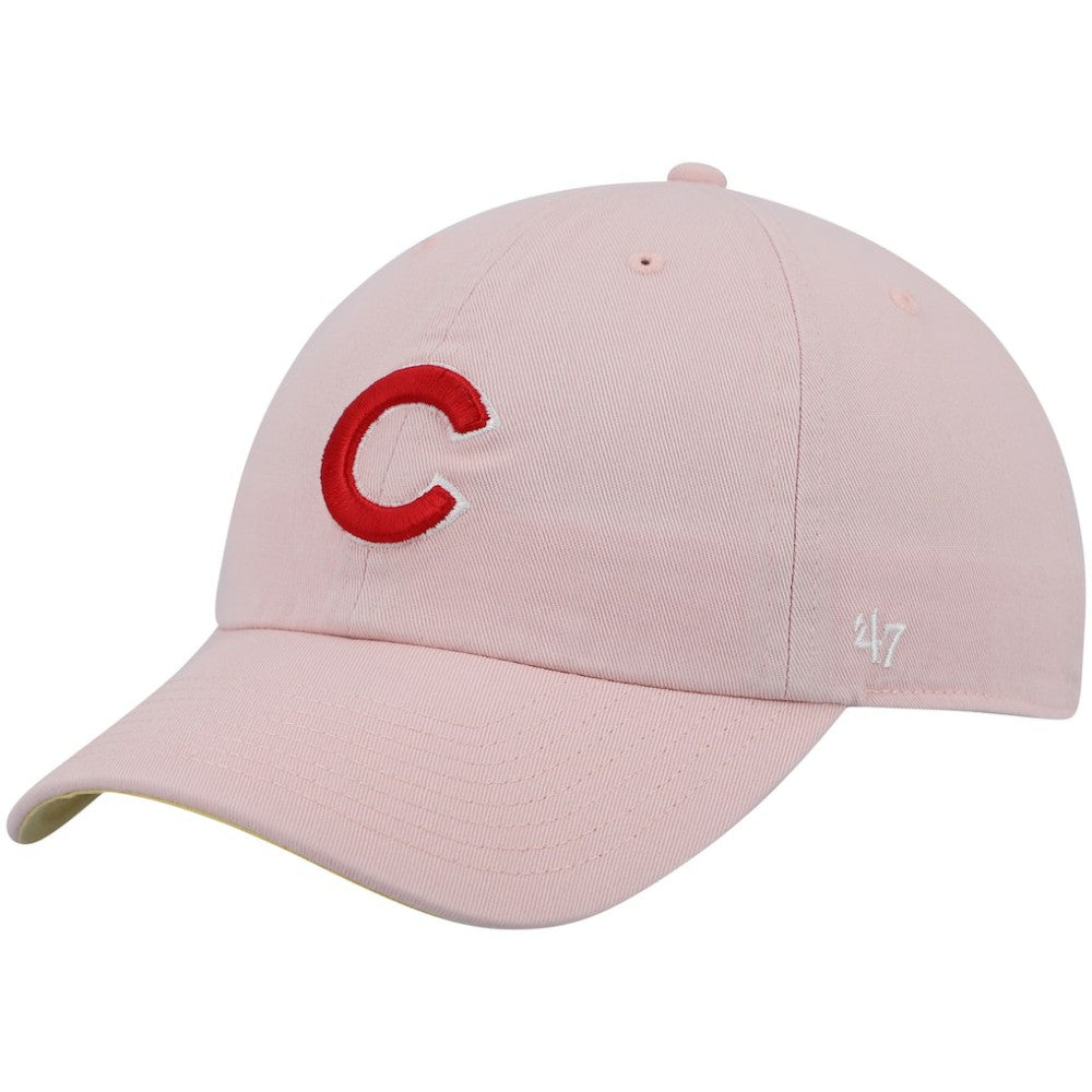 Chicago Cubs 1990 MLB All-Star Game Double Under Clean Up Adjustable Hat Pink | 47 brand