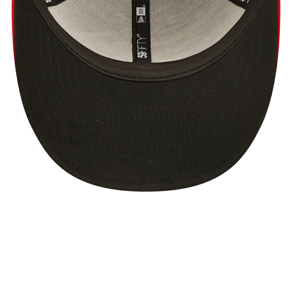 Miami Marlins 2022 4th of July Low Profile 59FIFTY Fitted Hat Red | New Era