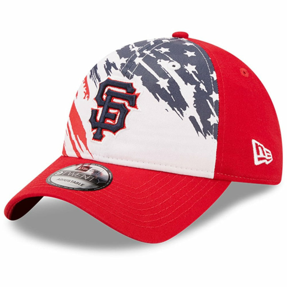 San Francisco Giants 2022 4th of July 9TWENTY Adjustable Hat Red | New Era