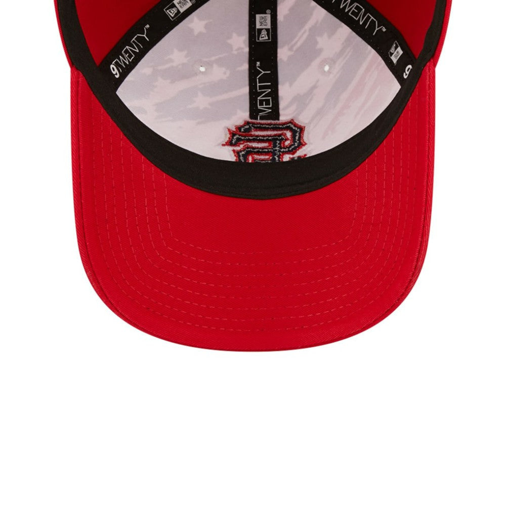 San Francisco Giants 2022 4th of July 9TWENTY Adjustable Hat Red | New Era