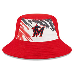 Miami Marlins 2022 4th of July Bucket Hat Red | New Era