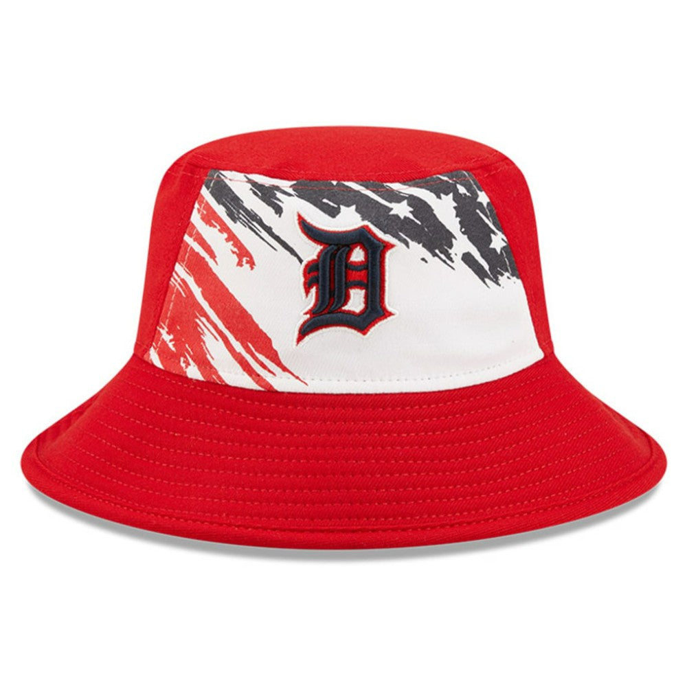 Detroit Tigers 2022 4th of July Bucket Hat Red | New Era