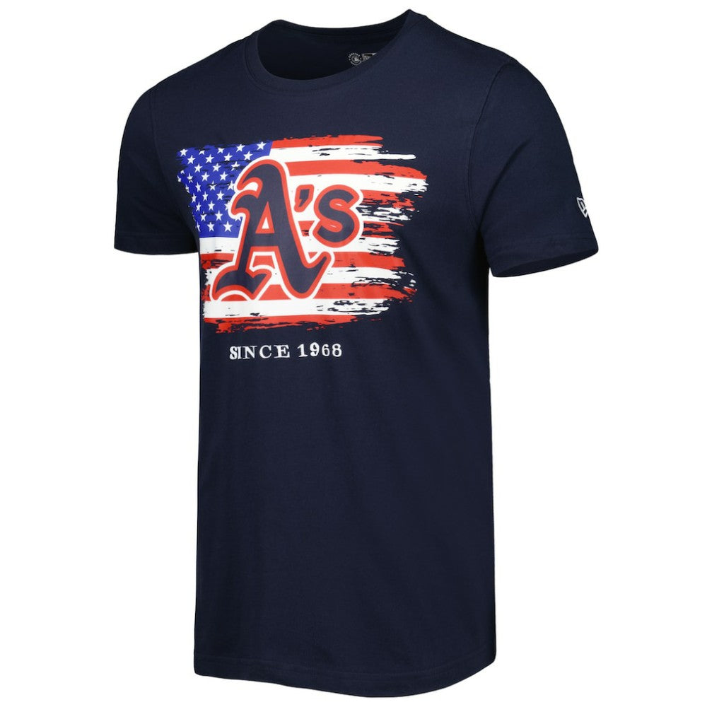 Athletics 4th of July Jersey T-Shirt Navy | New Era