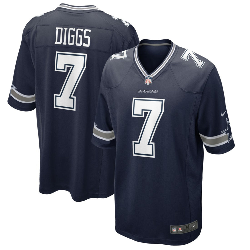 Trevon Diggs Dallas Cowboys Game Jersey - Navy