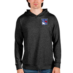 New York Rangers Antigua Team Absolute Pullover Hoodie Black