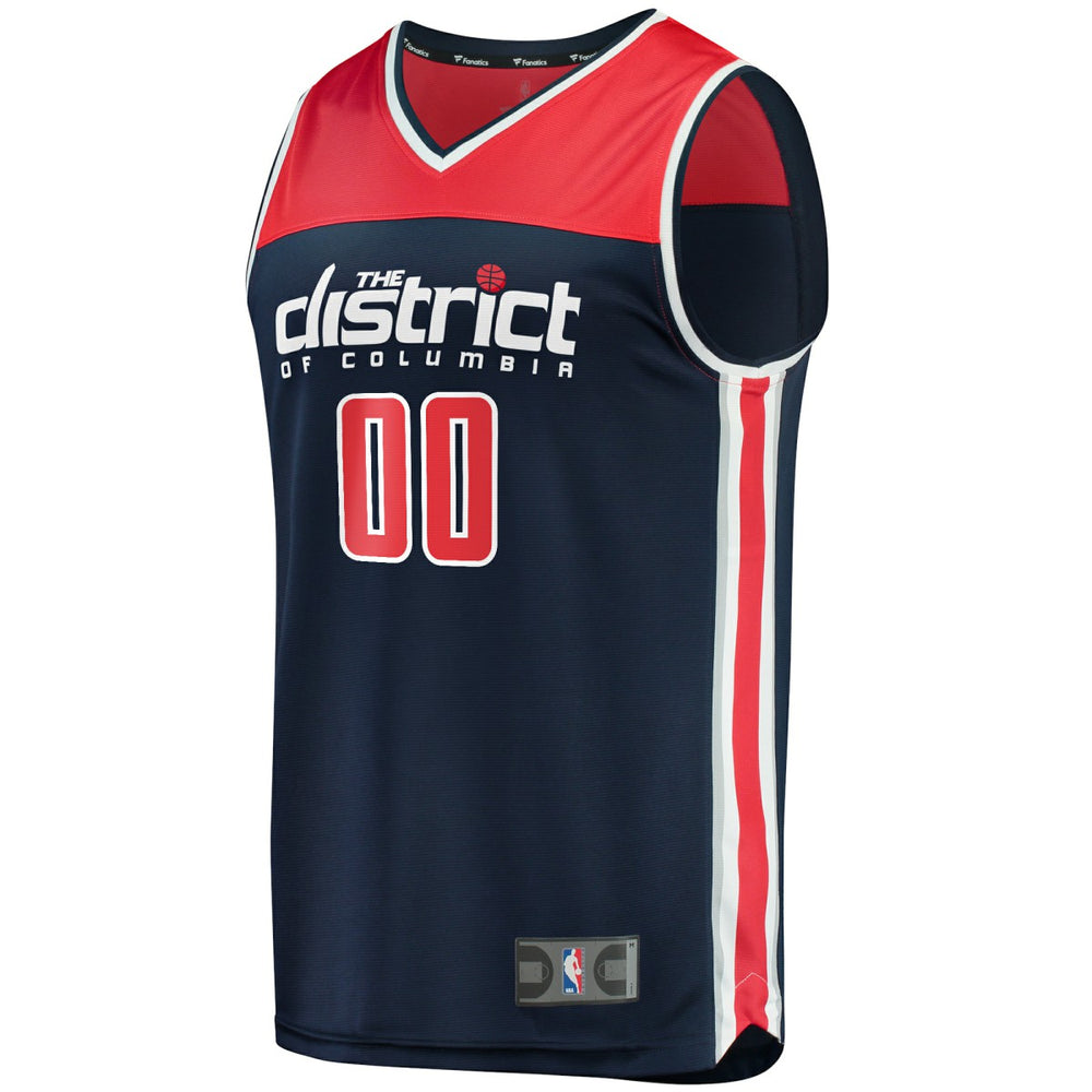 Washington Wizards Fast Break Replica Custom Jersey Navy - Statement Edition