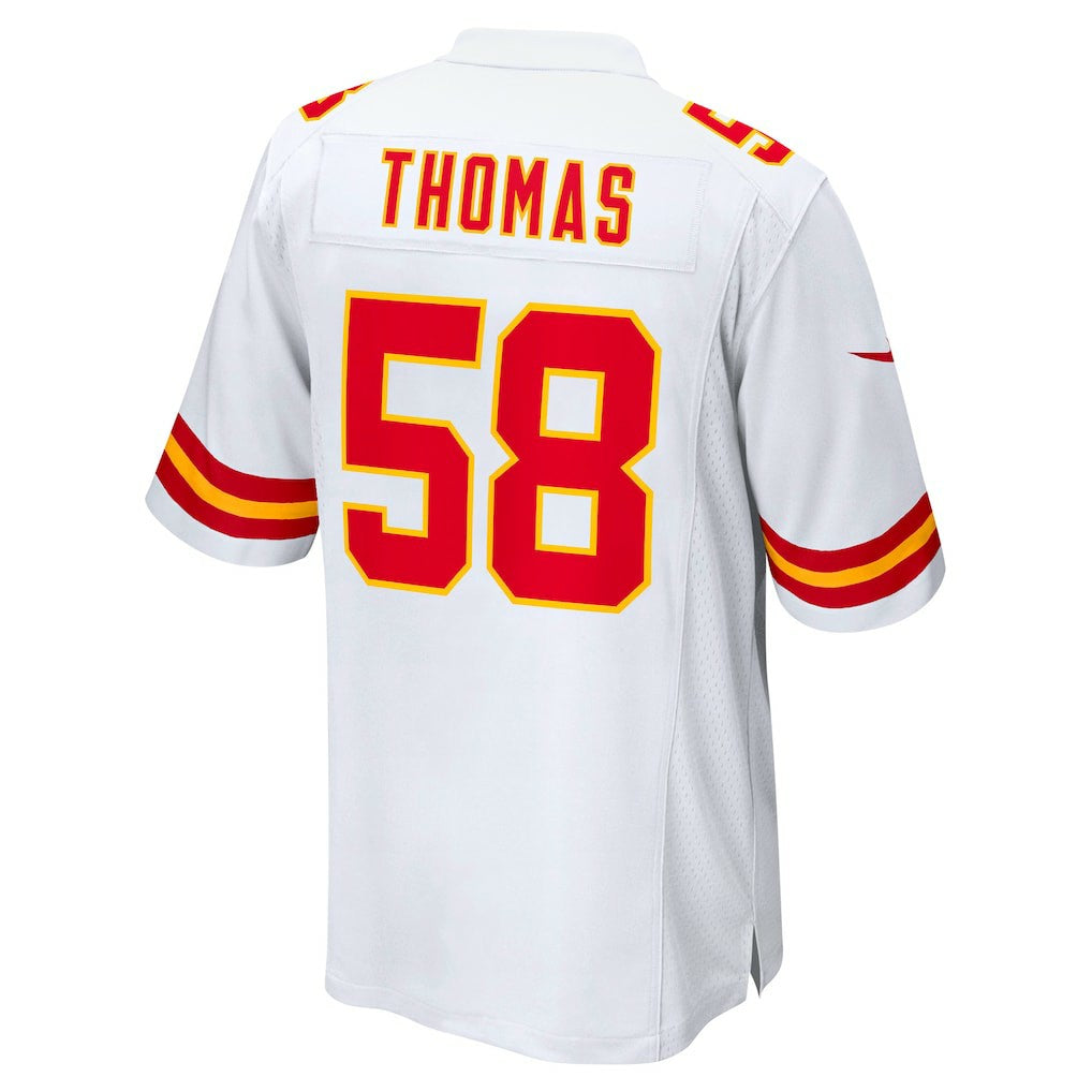 Derrick Thomas Kansas City Chiefs Retired Player Game Jersey - White
