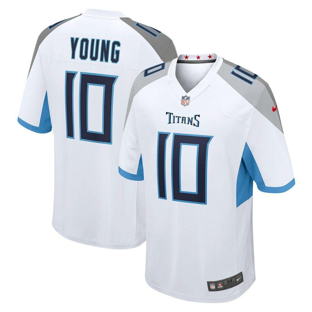 Vince Young Tennessee Titans Retired Player Game Jersey - White