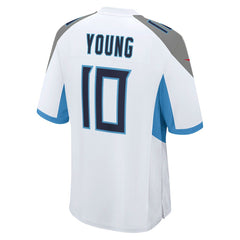 Vince Young Tennessee Titans Retired Player Game Jersey - White