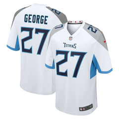 Eddie George Tennessee Titans Retired Player Game Jersey - White