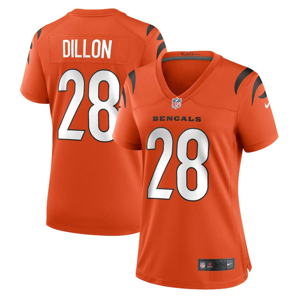 Corey Dillon Cincinnati Bengals Women's Retired Game Jersey - Orange