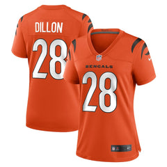 Corey Dillon Cincinnati Bengals Women's Retired Game Jersey - Orange