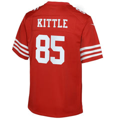 San Francisco 49ers Youth Game Jersey - Scarlet