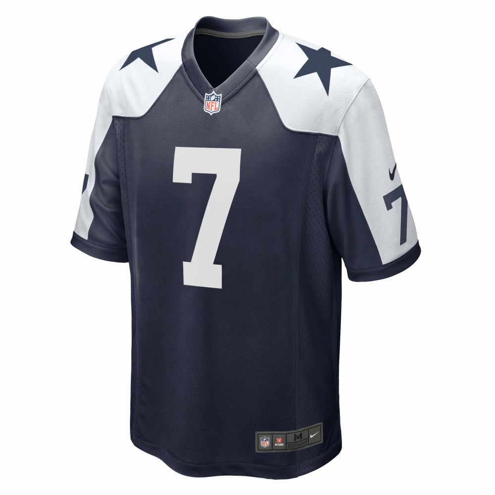 Trevon Diggs Dallas Cowboys Alternate Game Team Jersey - Navy