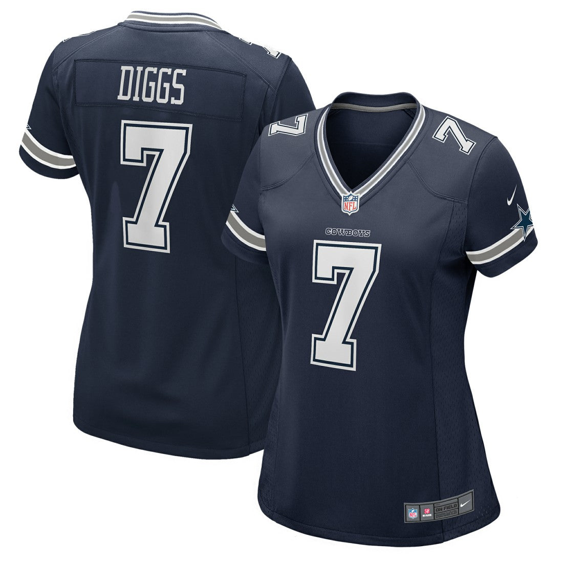 Trevon Diggs Dallas Cowboys Women's Game Jersey - Navy