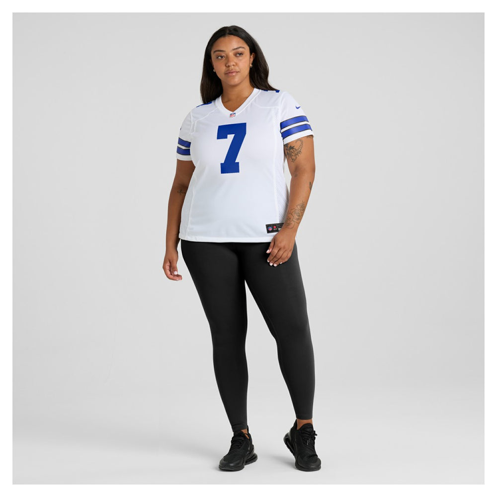 Trevon Diggs Dallas Cowboys Women's Game Jersey - White