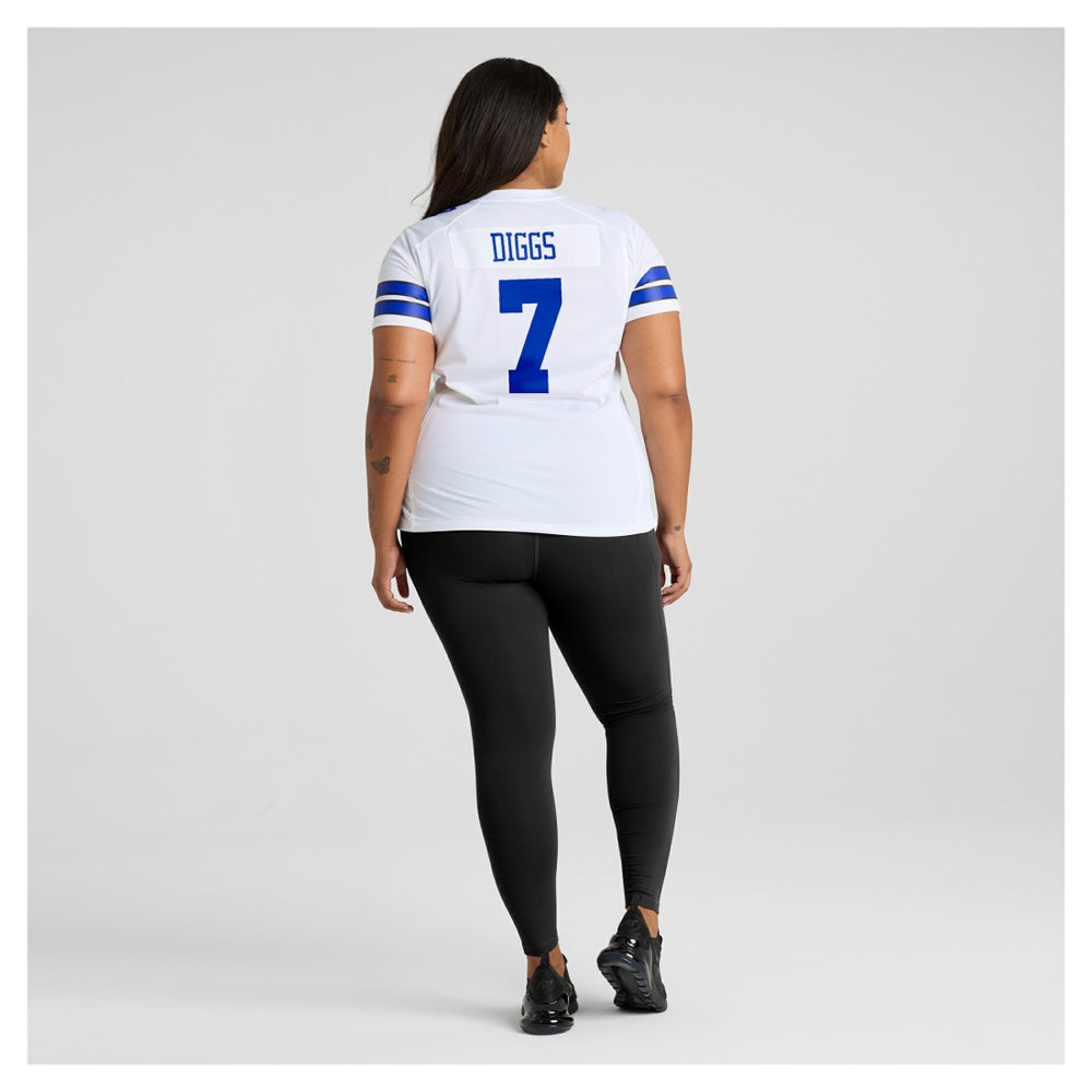 Trevon Diggs Dallas Cowboys Women's Game Jersey - White