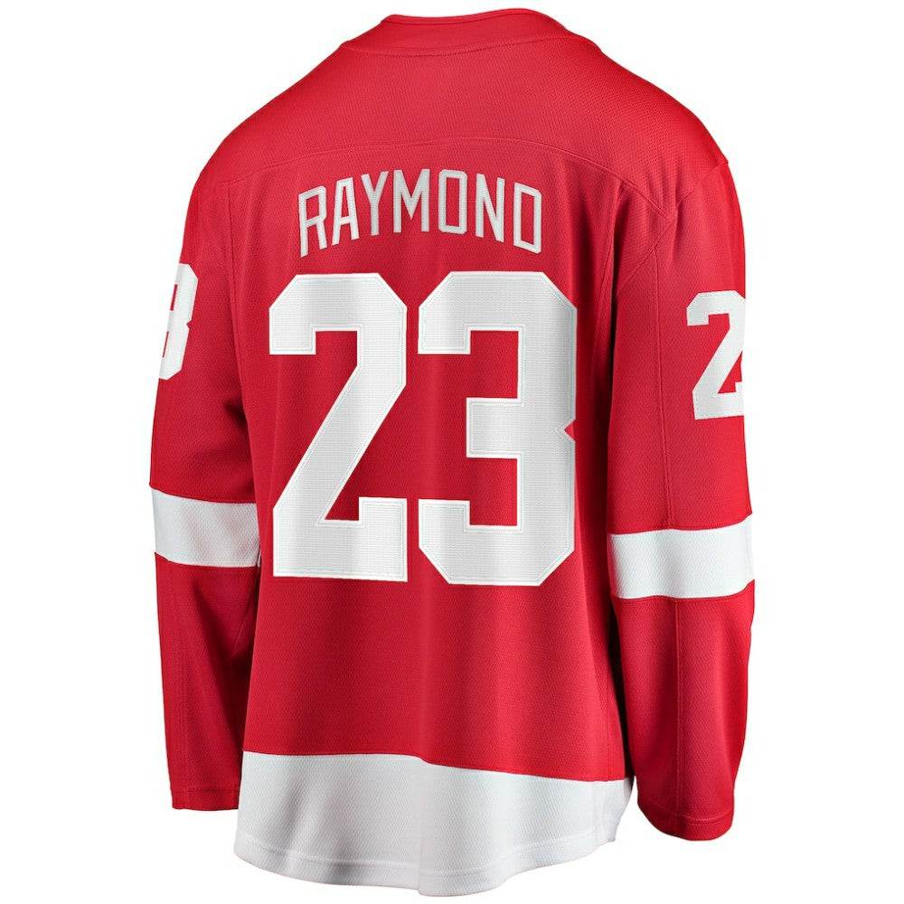 Lucas Raymond Detroit Red Wings Fanatics Home Breakaway Player Jersey Red