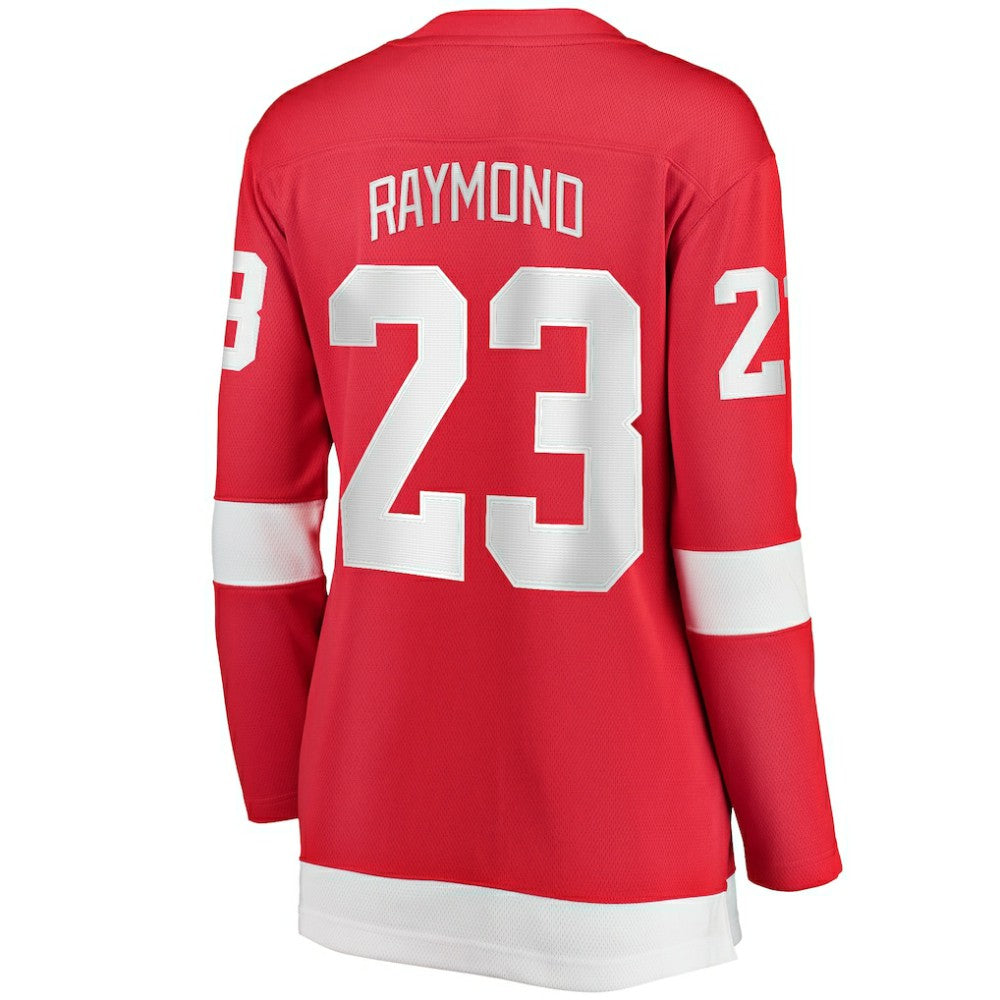 Lucas Raymond Detroit Red Wings Fanatics Women's Home Breakaway Player Jersey Red