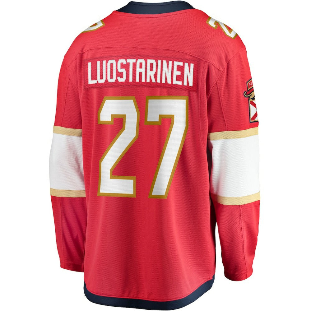 Eetu Luostarinen Florida Panthers Fanatics Home Breakaway Player Jersey Red