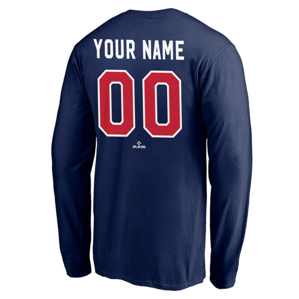 Cleveland Guardians Personalized Winning Streak Long Sleeve T-Shirt Navy