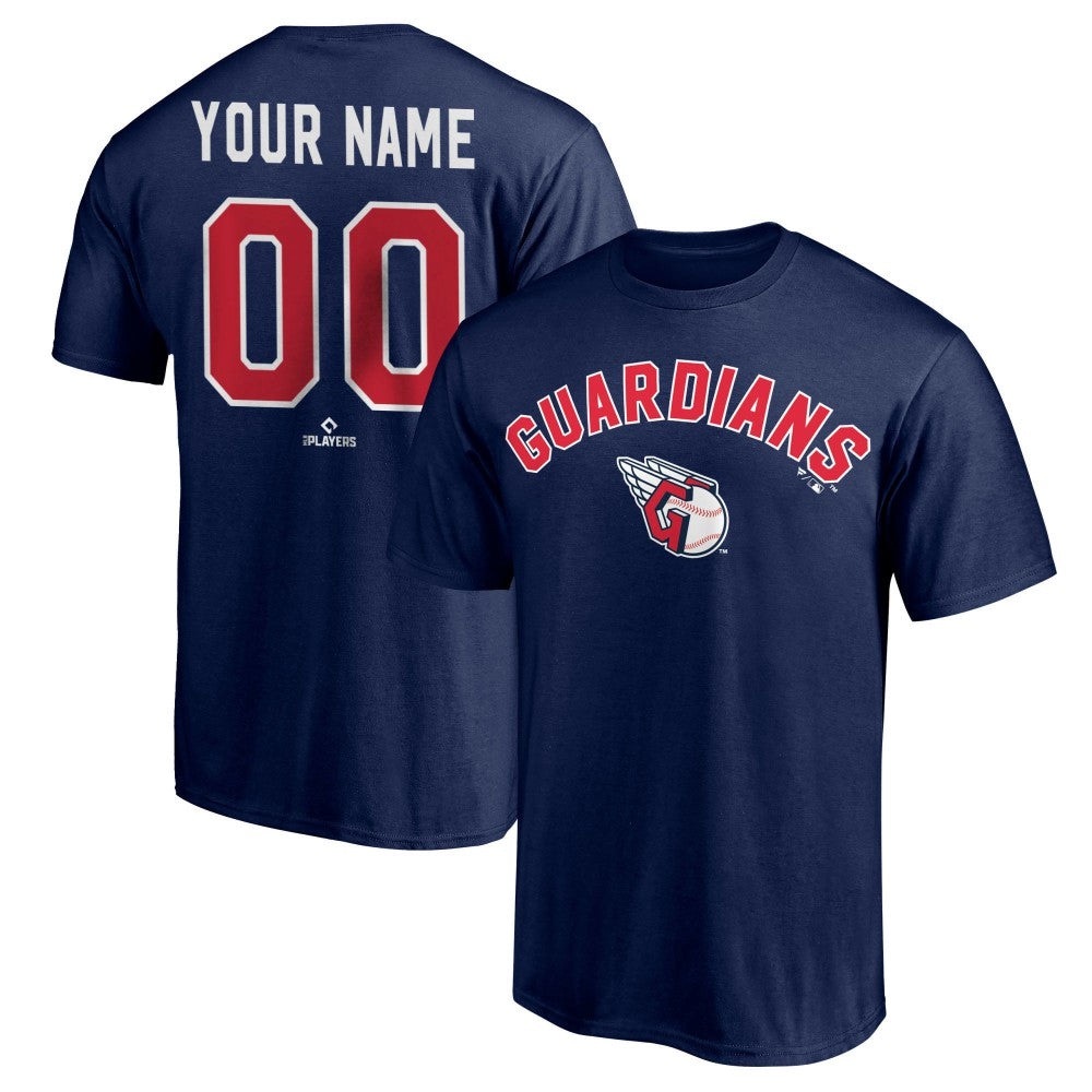 Cleveland Guardians Personalized Winning Streak T-Shirt Navy