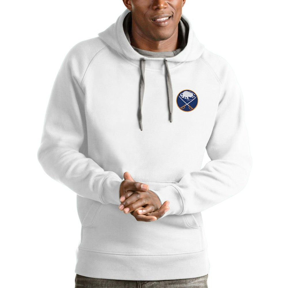 Buffalo Sabres Antigua Victory Pullover Hoodie White