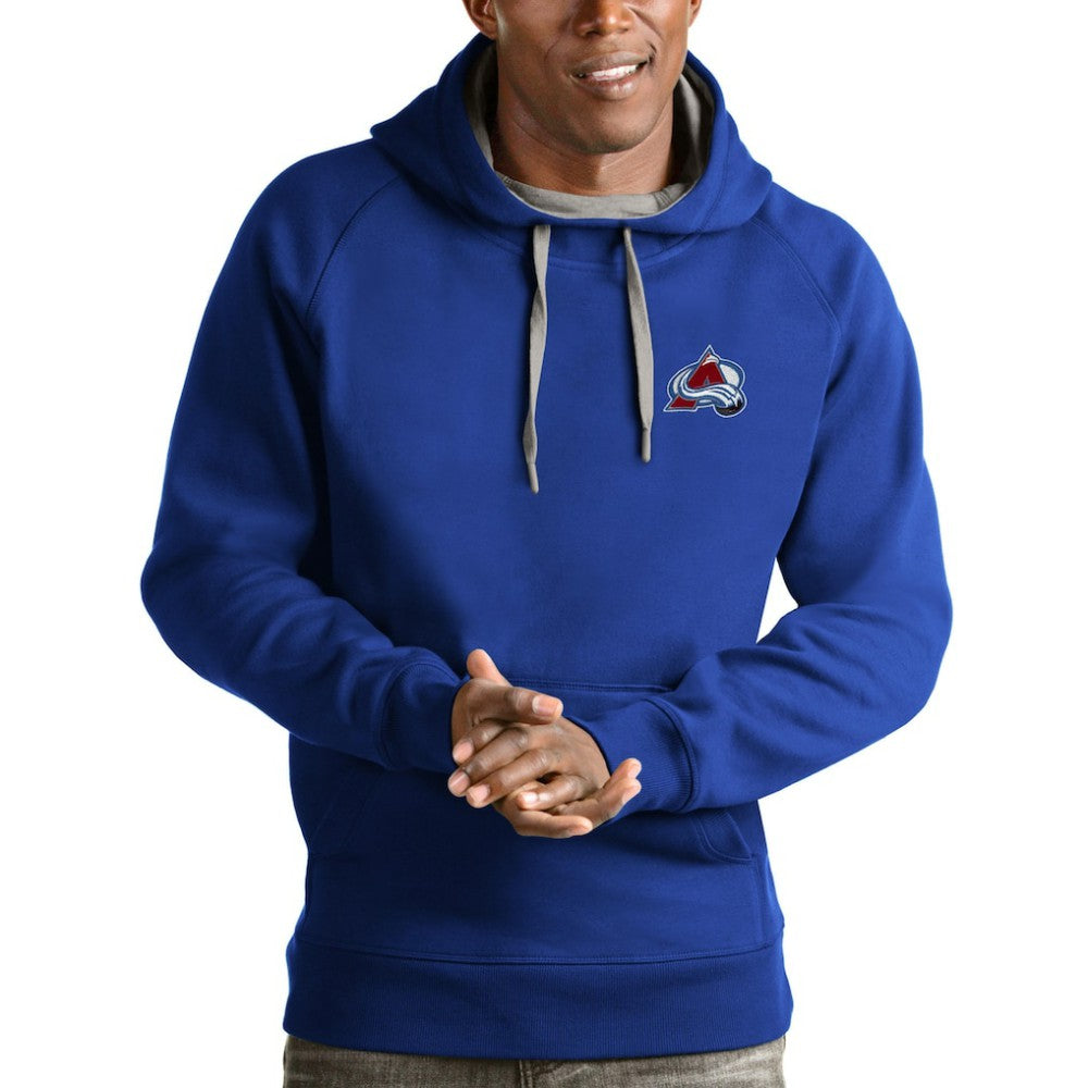 Colorado Avalanche Antigua Victory Pullover Hoodie Blue